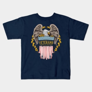 eagle veterans honor Kids T-Shirt